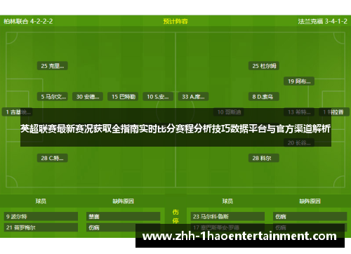 英超联赛最新赛况获取全指南实时比分赛程分析技巧数据平台与官方渠道解析 英超联赛最新赛况获取全指南实时比分赛程分析技巧数据平台与官方渠道解析